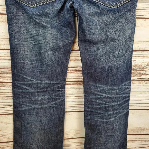 Affliction Los Angeles Men's 32x31 Ace Slim Straight Leg Distressed Jeans - Picture 7 of 12